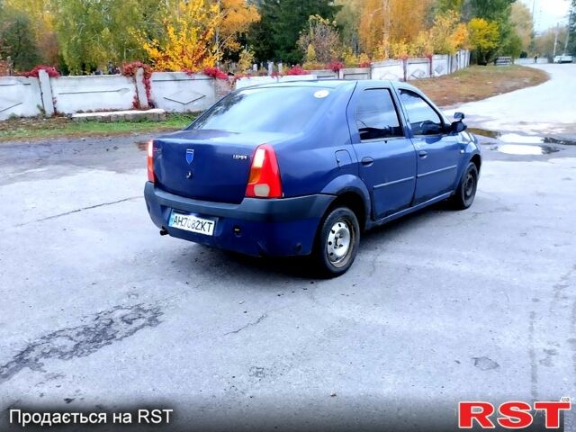 Синій Дачія Logan, об'ємом двигуна 1.6 л та пробігом 186 тис. км за 1500 $, фото 1 на Automoto.ua