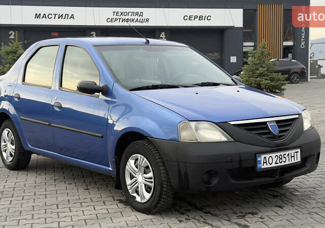Синий Дачия Логан, объемом двигателя 1.4 л и пробегом 155 тыс. км за 2950 $, фото 2 на Automoto.ua