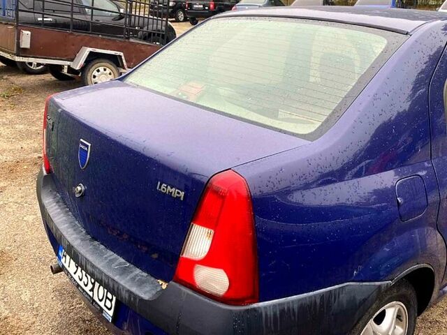 Синий Дачия Логан, объемом двигателя 1.6 л и пробегом 250 тыс. км за 2700 $, фото 3 на Automoto.ua