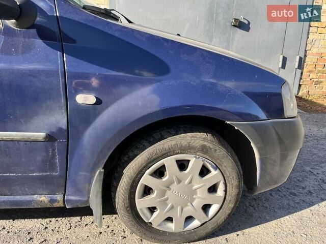 Синий Дачия Логан, объемом двигателя 1.39 л и пробегом 587 тыс. км за 1200 $, фото 5 на Automoto.ua