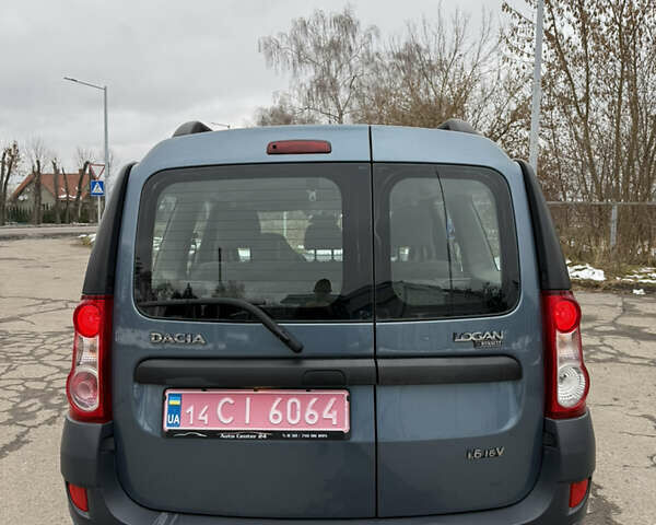 Синій Дачія Logan, об'ємом двигуна 1.6 л та пробігом 157 тис. км за 5250 $, фото 17 на Automoto.ua