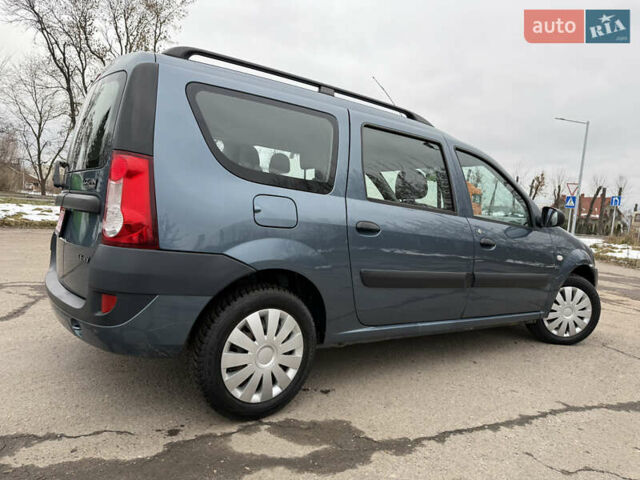 Синій Дачія Logan, об'ємом двигуна 1.6 л та пробігом 157 тис. км за 5250 $, фото 11 на Automoto.ua
