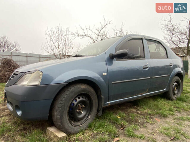 Синий Дачия Логан, объемом двигателя 1.5 л и пробегом 350 тыс. км за 1200 $, фото 2 на Automoto.ua
