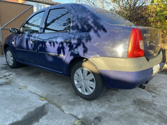 Дачия Логан 2007 в Одессе на Automoto.ua Синий Дачия Логан, объемом двигателя 1.4 л и пробегом 310 тыс. км за 2100 $, фото 3 на Automoto.ua