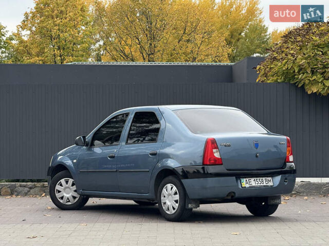 Синий Дачия Логан, объемом двигателя 1.6 л и пробегом 210 тыс. км за 3250 $, фото 7 на Automoto.ua