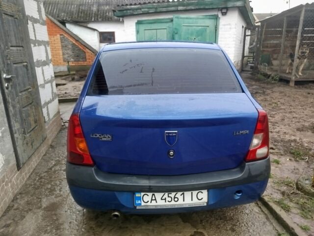 Синій Дачія Logan, об'ємом двигуна 1.4 л та пробігом 282 тис. км за 2950 $, фото 2 на Automoto.ua