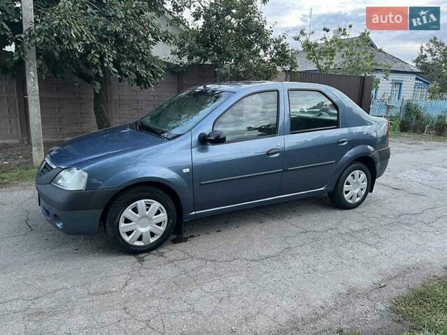 Синий Дачия Логан, объемом двигателя 1.6 л и пробегом 167 тыс. км за 3800 $, фото 11 на Automoto.ua