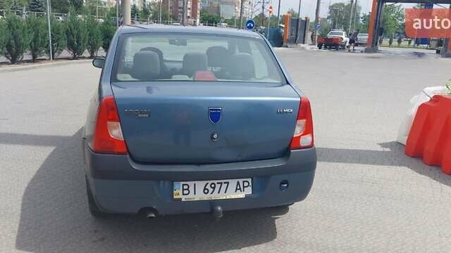 Синий Дачия Логан, объемом двигателя 1.39 л и пробегом 178 тыс. км за 4100 $, фото 10 на Automoto.ua