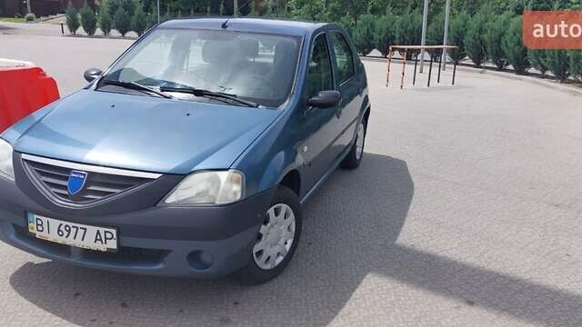 Синий Дачия Логан, объемом двигателя 1.39 л и пробегом 178 тыс. км за 4100 $, фото 3 на Automoto.ua