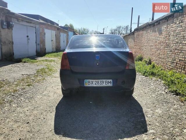 Синий Дачия Логан, объемом двигателя 1.39 л и пробегом 530 тыс. км за 2600 $, фото 3 на Automoto.ua