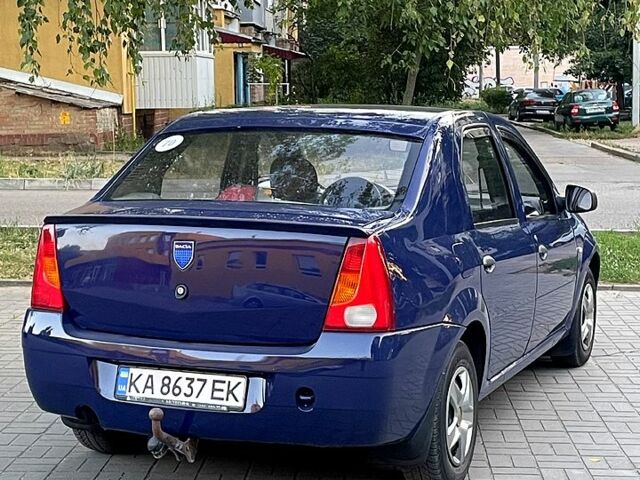 Синий Дачия Логан, объемом двигателя 1.4 л и пробегом 164 тыс. км за 2800 $, фото 2 на Automoto.ua