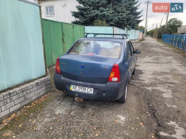Синий Дачия Логан, объемом двигателя 1.4 л и пробегом 200 тыс. км за 1500 $, фото 3 на Automoto.ua