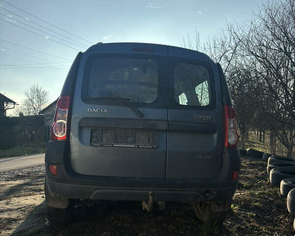 Синий Дачия Логан, объемом двигателя 1.6 л и пробегом 160 тыс. км за 1650 $, фото 5 на Automoto.ua