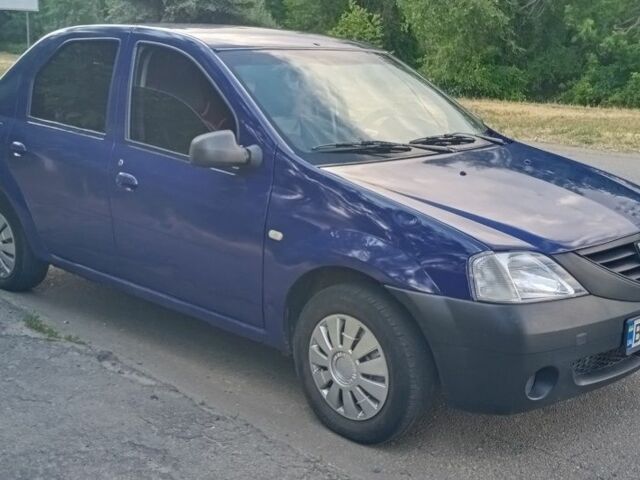 Синій Дачія Logan, об'ємом двигуна 1.4 л та пробігом 51 тис. км за 1600 $, фото 2 на Automoto.ua
