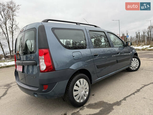 Синій Дачія Logan, об'ємом двигуна 1.6 л та пробігом 157 тис. км за 5250 $, фото 15 на Automoto.ua