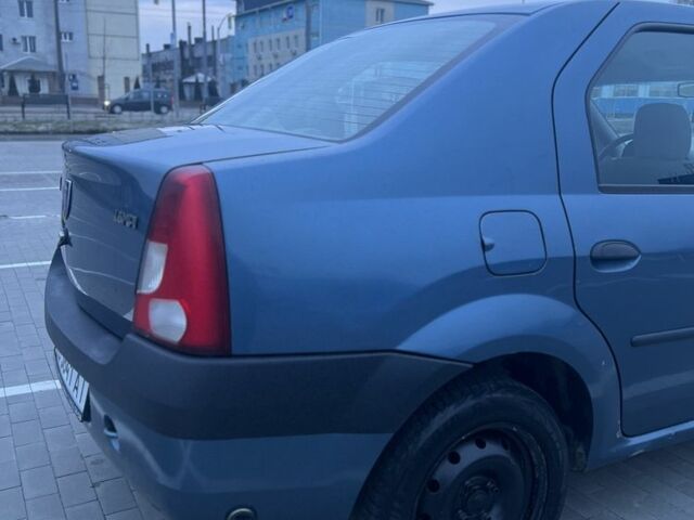 Синий Дачия Логан, объемом двигателя 1.6 л и пробегом 315 тыс. км за 3800 $, фото 5 на Automoto.ua