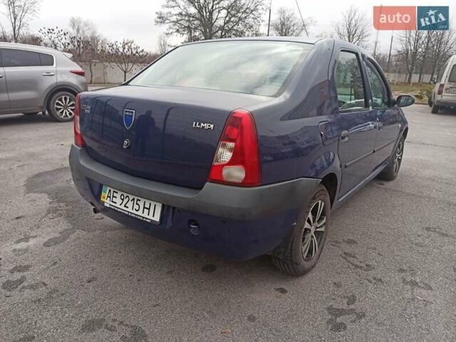 Синій Дачія Logan, об'ємом двигуна 1.4 л та пробігом 120 тис. км за 3500 $, фото 4 на Automoto.ua