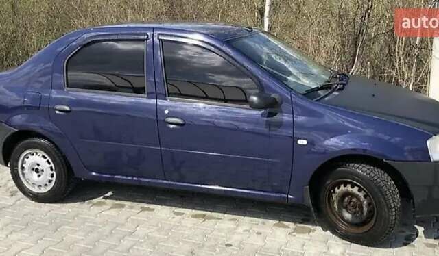 Синий Дачия Логан, объемом двигателя 1.39 л и пробегом 244 тыс. км за 2550 $, фото 1 на Automoto.ua