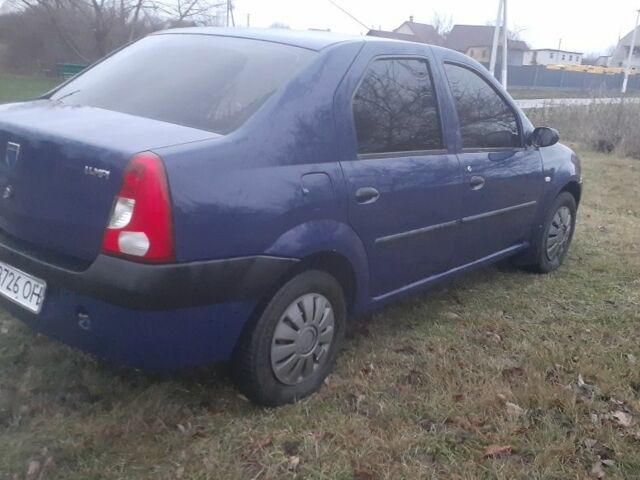 Синий Дачия Логан, объемом двигателя 1.4 л и пробегом 290 тыс. км за 2600 $, фото 3 на Automoto.ua