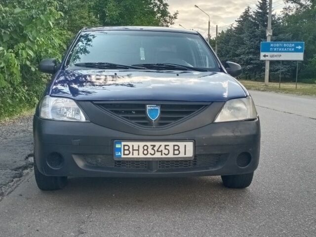 Синій Дачія Logan, об'ємом двигуна 1.4 л та пробігом 51 тис. км за 1600 $, фото 1 на Automoto.ua