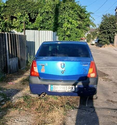 Синий Дачия Логан, объемом двигателя 1.39 л и пробегом 300 тыс. км за 1200 $, фото 3 на Automoto.ua