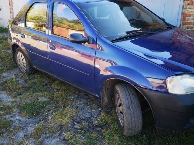 Синий Дачия Логан, объемом двигателя 1.4 л и пробегом 480 тыс. км за 2200 $, фото 1 на Automoto.ua