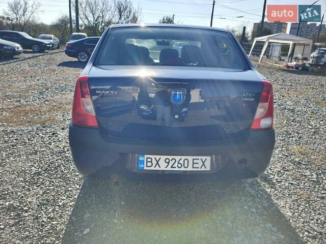 Синий Дачия Логан, объемом двигателя 1.39 л и пробегом 220 тыс. км за 3150 $, фото 6 на Automoto.ua