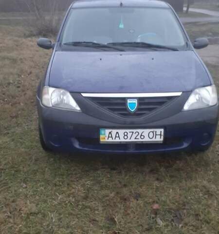 Синий Дачия Логан, объемом двигателя 1.4 л и пробегом 290 тыс. км за 2600 $, фото 10 на Automoto.ua