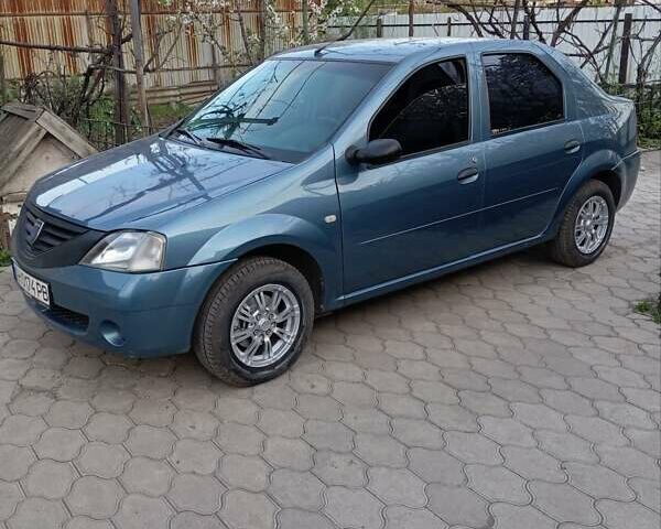 Синий Дачия Логан, объемом двигателя 1.4 л и пробегом 195 тыс. км за 2200 $, фото 1 на Automoto.ua