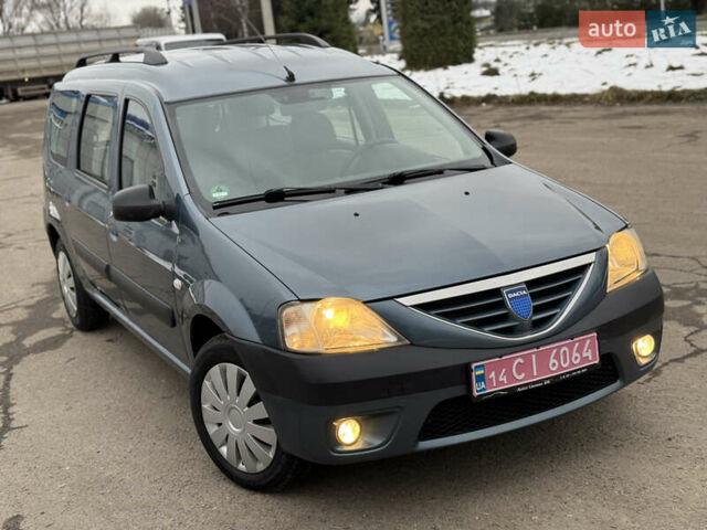Синій Дачія Logan, об'ємом двигуна 1.6 л та пробігом 157 тис. км за 5250 $, фото 6 на Automoto.ua