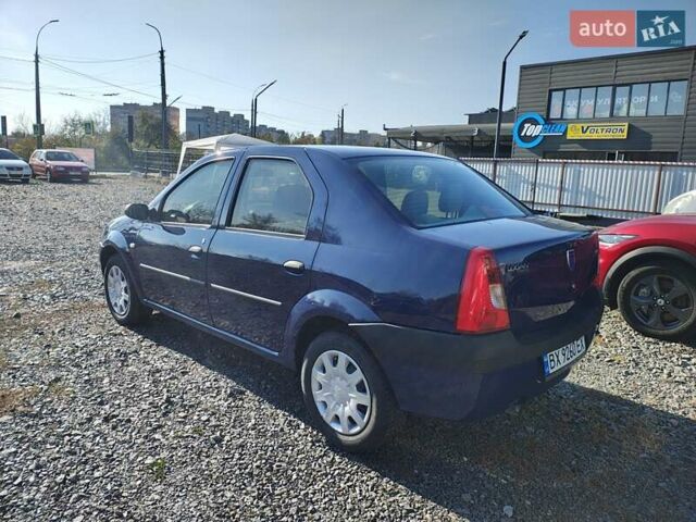 Синий Дачия Логан, объемом двигателя 1.39 л и пробегом 220 тыс. км за 3150 $, фото 7 на Automoto.ua