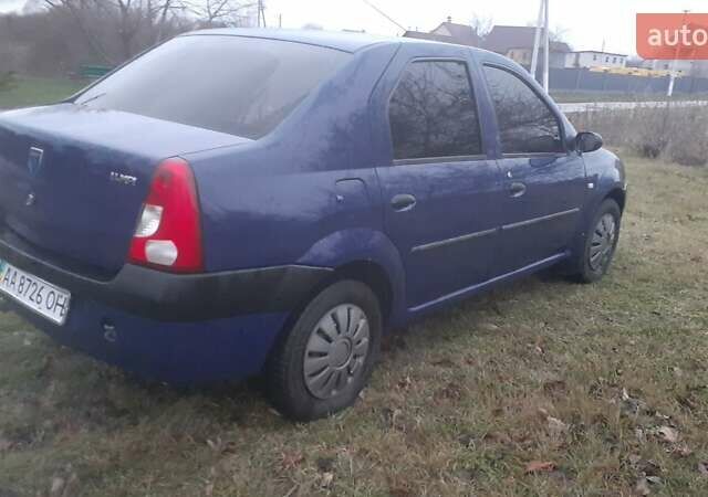 Синий Дачия Логан, объемом двигателя 1.4 л и пробегом 290 тыс. км за 2600 $, фото 5 на Automoto.ua