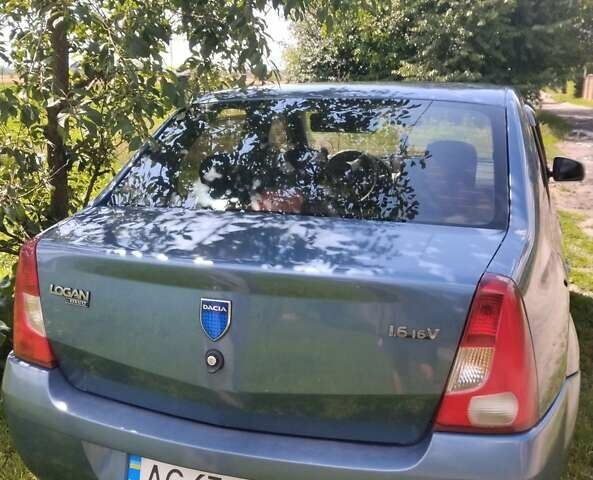 Дачия Логан 2007 в Луцке на Automoto.ua Синий Дачия Логан, объемом двигателя 1.6 л и пробегом 240 тыс. км за 4100 $, фото 12 на Automoto.ua