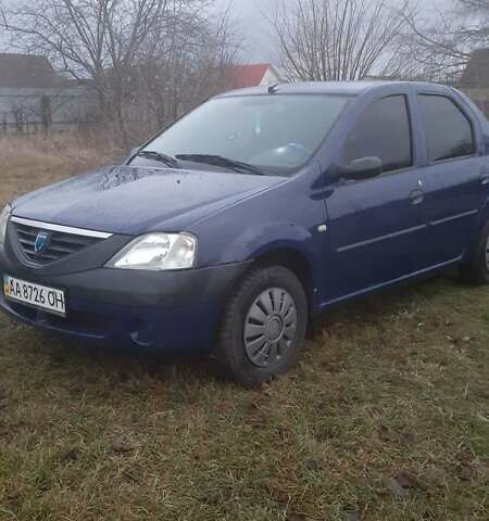 Синий Дачия Логан, объемом двигателя 1.4 л и пробегом 290 тыс. км за 2600 $, фото 11 на Automoto.ua