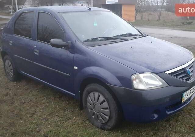 Синий Дачия Логан, объемом двигателя 1.4 л и пробегом 290 тыс. км за 2600 $, фото 3 на Automoto.ua