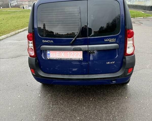 Синий Дачия Логан, объемом двигателя 1.6 л и пробегом 183 тыс. км за 5650 $, фото 12 на Automoto.ua