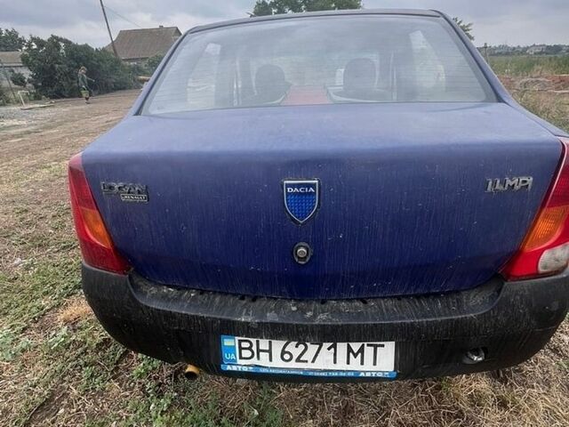 Синий Дачия Логан, объемом двигателя 1.39 л и пробегом 600 тыс. км за 1116 $, фото 1 на Automoto.ua