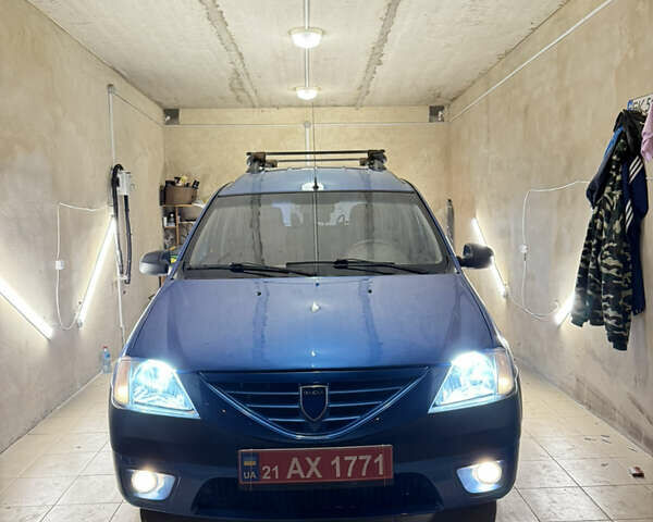 Синий Дачия Логан, объемом двигателя 1.6 л и пробегом 222 тыс. км за 4850 $, фото 9 на Automoto.ua