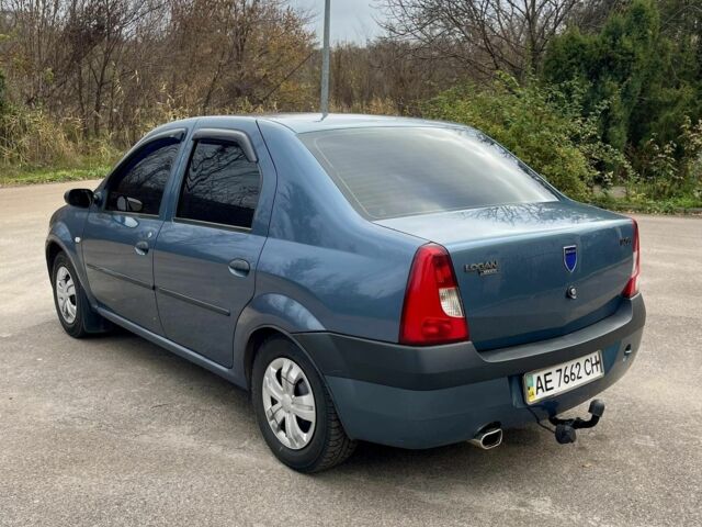 Синий Дачия Логан, объемом двигателя 1.4 л и пробегом 225 тыс. км за 4400 $, фото 4 на Automoto.ua