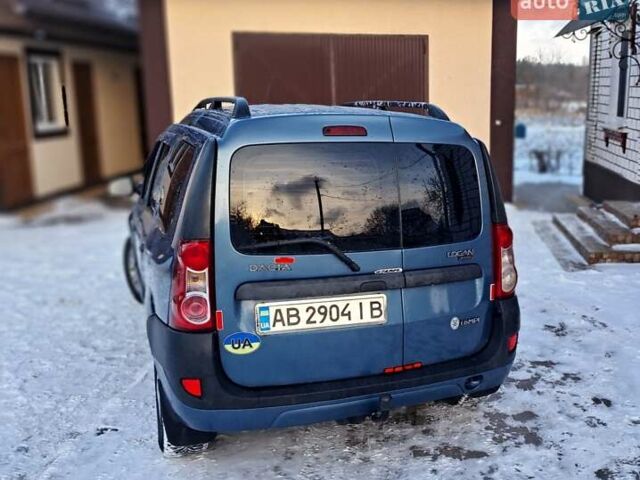 Синий Дачия Логан, объемом двигателя 1.6 л и пробегом 233 тыс. км за 4850 $, фото 11 на Automoto.ua