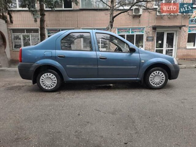 Синий Дачия Логан, объемом двигателя 1.39 л и пробегом 120 тыс. км за 4200 $, фото 4 на Automoto.ua