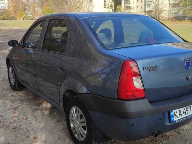 Синий Дачия Логан, объемом двигателя 1.4 л и пробегом 97 тыс. км за 5000 $, фото 3 на Automoto.ua