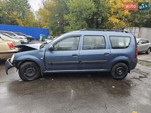 Синий Дачия Логан, объемом двигателя 1.6 л и пробегом 200 тыс. км за 1200 $, фото 9 на Automoto.ua