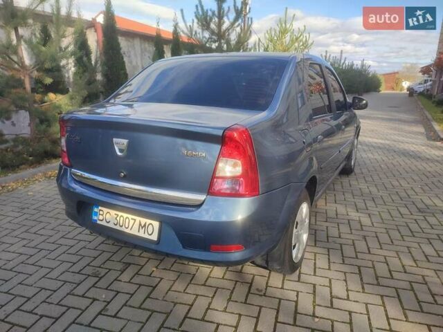 Синий Дачия Логан, объемом двигателя 1.6 л и пробегом 82 тыс. км за 6100 $, фото 6 на Automoto.ua