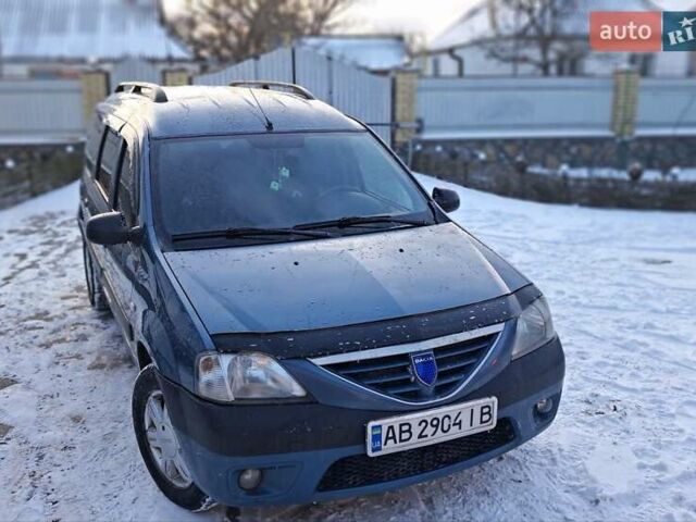 Синий Дачия Логан, объемом двигателя 1.6 л и пробегом 233 тыс. км за 4850 $, фото 6 на Automoto.ua