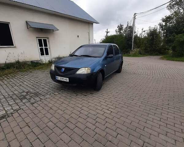 Синий Дачия Логан, объемом двигателя 1.39 л и пробегом 135 тыс. км за 1950 $, фото 1 на Automoto.ua