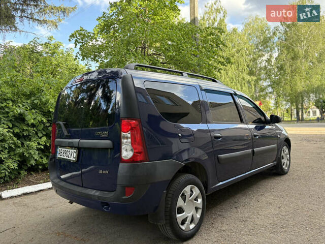 Синий Дачия Логан, объемом двигателя 1.6 л и пробегом 195 тыс. км за 5600 $, фото 8 на Automoto.ua