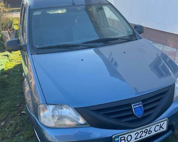 Синий Дачия Логан, объемом двигателя 1.6 л и пробегом 332 тыс. км за 4500 $, фото 5 на Automoto.ua
