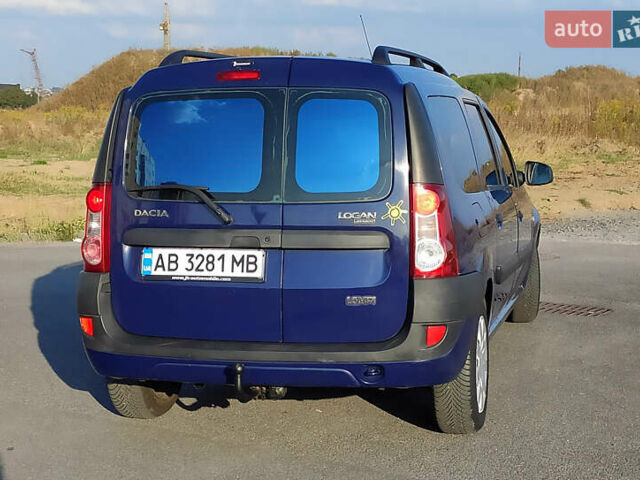 Синий Дачия Логан, объемом двигателя 1.6 л и пробегом 178 тыс. км за 5500 $, фото 8 на Automoto.ua