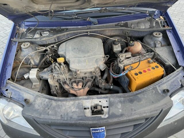 Синий Дачия Логан, объемом двигателя 1.4 л и пробегом 700 тыс. км за 1650 $, фото 7 на Automoto.ua